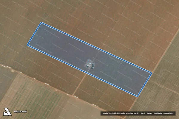Imagem de satélite de FAZENDA ESTRALA I em Formosa do Rio Preto - BA