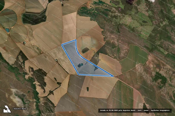 Imagem de satélite de FAZENDA MOURÃO ou BOA VISTA - LUGAR DENOMINADO FAZENDA BIANCO - Parte 1 em Cabeceiras - GO