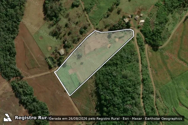 Imagem de satélite de Lote 209 ? PA 16 de Maio - Lote 209A em Ramilândia - PR