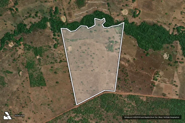 Imagem de satélite de PROJETO DE ASSENTAMENTO TOLEDO I, LOTE 13 - P.A. TOLEDO I, LOTE 13 em Divinópolis do Tocantins - TO