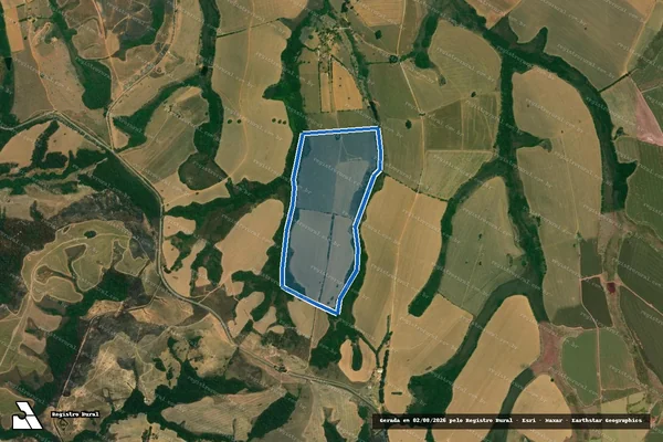 Imagem de satélite de FAZENDA DOS VAROES - FAZENDA DOS VAROES - PARTE E em Madre de Deus de Minas - MG