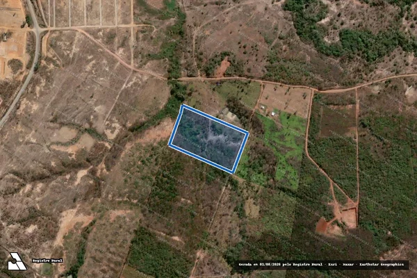 Imagem de satélite de FAZENDA BOQUEIRÃO - Parte 11 em Salinas - MG