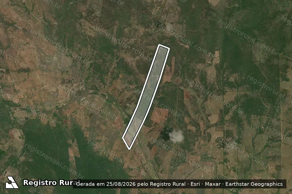 Imagem de satélite de Sítio São Paulo - Parte 1 em São José do Campestre - RN
