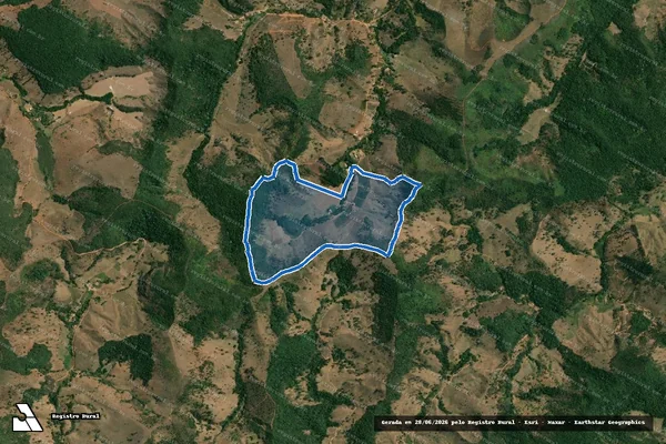 Imagem de satélite de FAZENDA  GRAIPU - FAZENDA GRAIPU em Gonzaga - MG