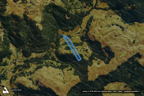 Imagem de satélite de FAZENDA TIJUCAS - 006 em Bom Jardim da Serra - SC
