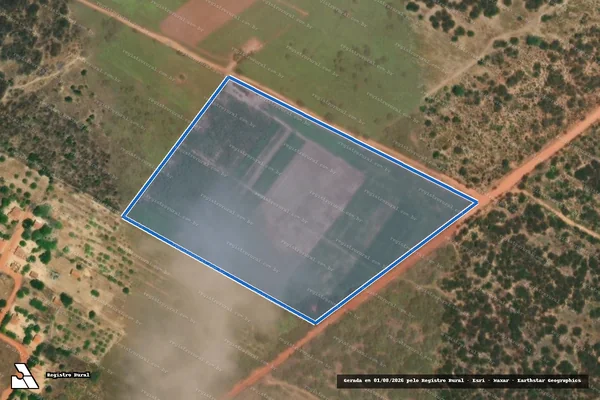 Imagem de satélite de PROJETO DE ASSENTAMENTO MAÍSA ? LOTE 148 - Parte 1 em Mossoró - RN
