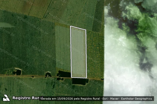 Imagem de satélite de Lote 50-Fazenda Mariana-P. A. Sit / Lote 50