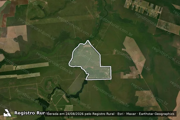 Imagem de satélite de FAZENDA SÃO PEDRO