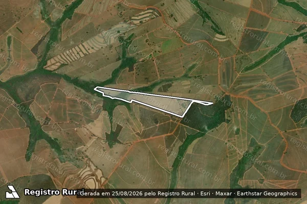 Imagem de satélite de Sitio Nossa Senhora Aparecida - Gleba A em Palestina - SP