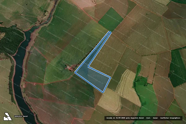 Imagem de satélite de FAZENDA PIRAHY -  Faz Pirahy em Iepê - SP