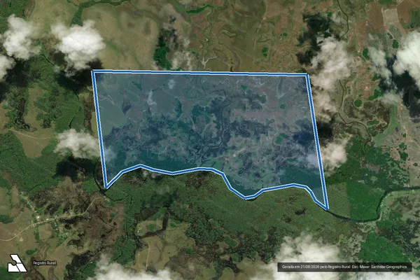 Imagem de satélite de Fazenda Nazaré - Fazenda Nazaré em Tartarugalzinho - AP