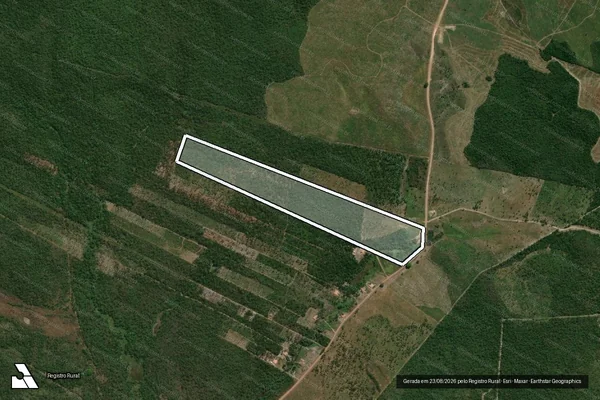 Imagem de satélite de Fazenda Lagoa Do Mato - Parte 1 em Aldeias Altas - MA
