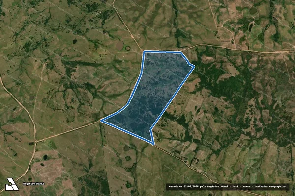 Imagem de satélite de Fazenda Santa Amalia - Parte 3 - PARTE 1 em Herval - RS