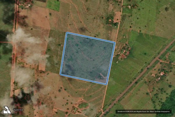 Imagem de satélite de Projeto de Assentamento Celso Furtado ? Lote 11 - Parte 1 em Castilho - SP