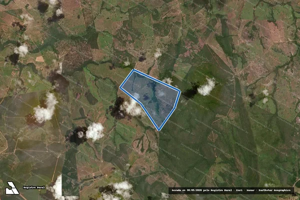 Imagem de satélite de FAZENDA BARRA MANSA - Parte 3 em Montividiu do Norte - GO