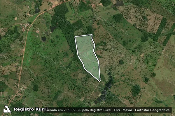 Imagem de satélite de FAZENDA SANTA CATARINA II / Parte 1