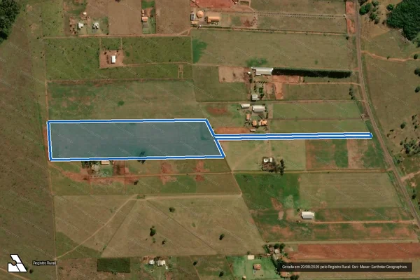 Imagem de satélite de Estância Terra Nova ? Parte 1 - Parte 8 em Campo Grande - MS