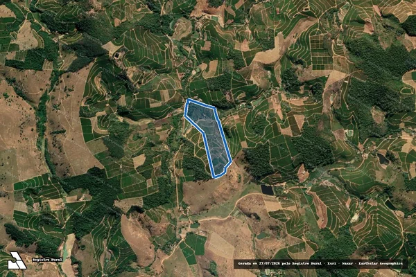 Imagem de satélite de Sitio Barro Branco - Parte 1 em Marilândia - ES