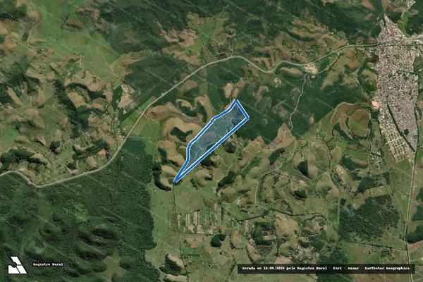 Imagem de satélite de FAZENDA CASA BRANCA - Parte 1 em Casimiro de Abreu - RJ