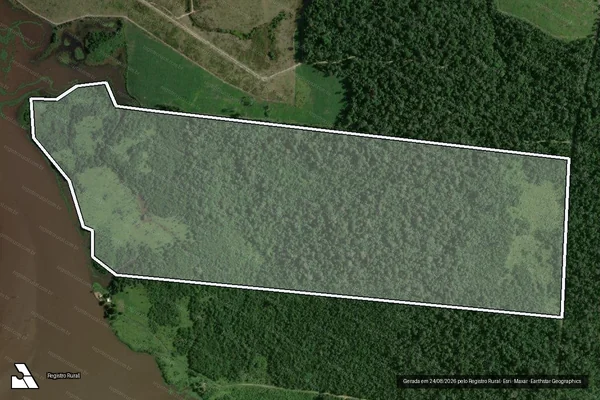 Imagem de satélite de Fazenda Progresso / Parte 1 - Parte 1 em Mojuí dos Campos - PA