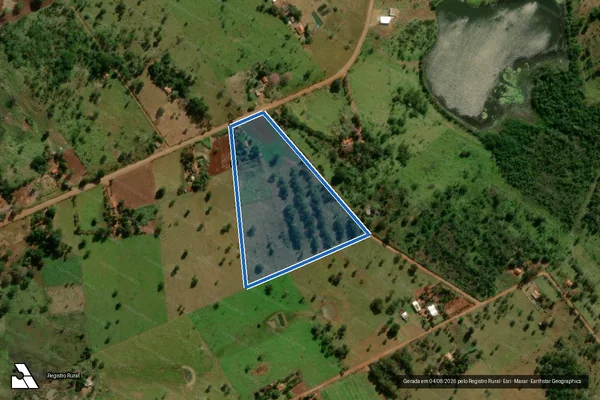 Imagem de satélite de Projeto de Assentamento Santa Mônica - Lote 209 FETAGRI em Terenos - MS