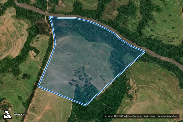 Imagem de satélite de Fazenda Prata - Fazenda Prata em Quatá - SP