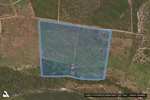 Imagem de satélite de LOTE 158, PA SÃO JOSÉ I - LOTE 158 em Peixe - TO