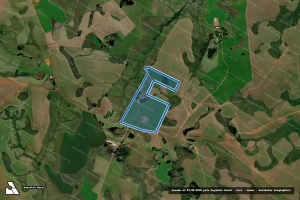 Imagem de satélite de FAZENDA FIGUEIRA - SANDRA em Tupanciretã - RS