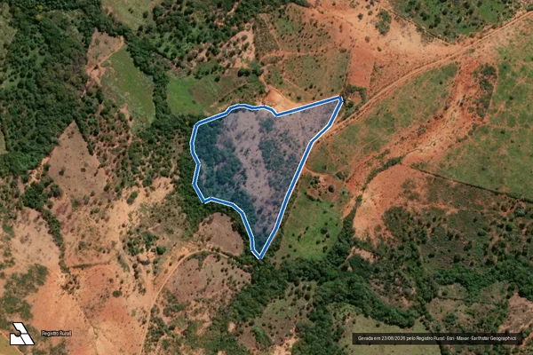 Imagem de satélite de FAZENDA FELIX E PÉ DO MORRO - Parte 2 em Guaraciama - MG