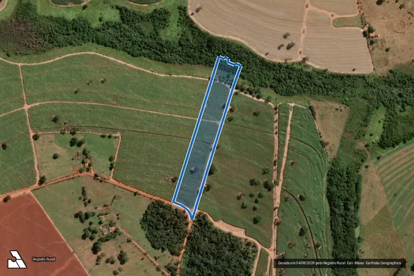 Imagem de satélite de SITIO SANTO ANTONIO - PARCELA 04 em José Bonifácio - SP