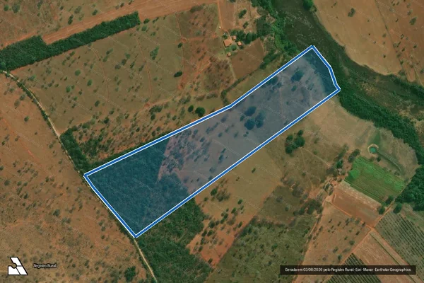 Imagem de satélite de Fazenda  Bom Jesus - Parte 1 em Morro da Garça - MG