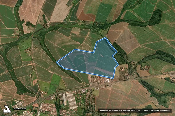 Imagem de satélite de FAZENDA SÃO JEREMIAS - FAZENDA SÃO JEREMIAS em Catanduva - SP