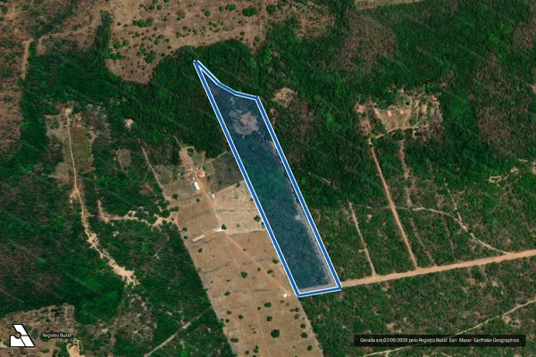 Imagem de satélite de FAZENDA CANTO DA AREIA I  - PARTE 4 em Carolina - MA