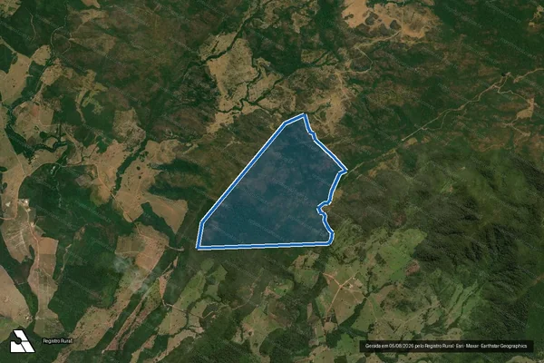 Imagem de satélite de Fazenda São Vicente do Caité - Parte 1 em Santo Antônio de Leverger - MT