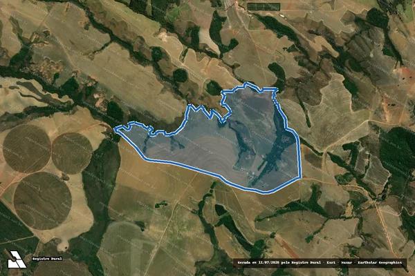 Imagem de satélite de FAZENDA HAVANNA - GLEBA I em Sacramento - MG