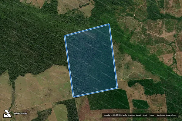 Imagem de satélite de FAZENDA SÃO JOÃO / LOTE 59 em Aripuanã - MT