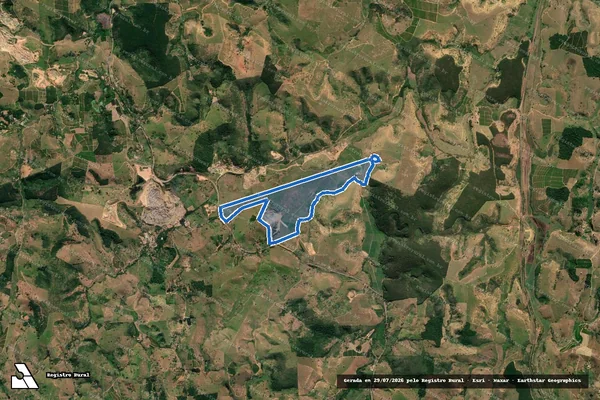 Imagem de satélite de Fazenda Vargem Grande - GLEBA 01 em Colatina - ES