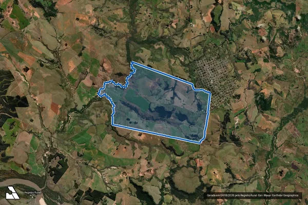 Imagem de satélite de Fazenda Paraiso em São Francisco de Assis - RS