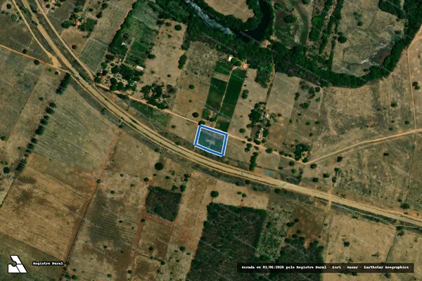 Imagem de satélite de Fazenda Bonito  - Parte 2 em Correntina - BA
