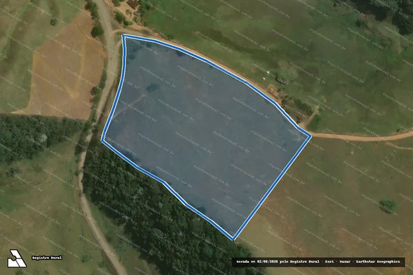 Imagem de satélite de Fazenda Bonsucesso - Parte 2 em Miraí - MG