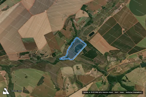 Imagem de satélite de Fazenda Macaubas - Parte 8 em Patrocínio - MG