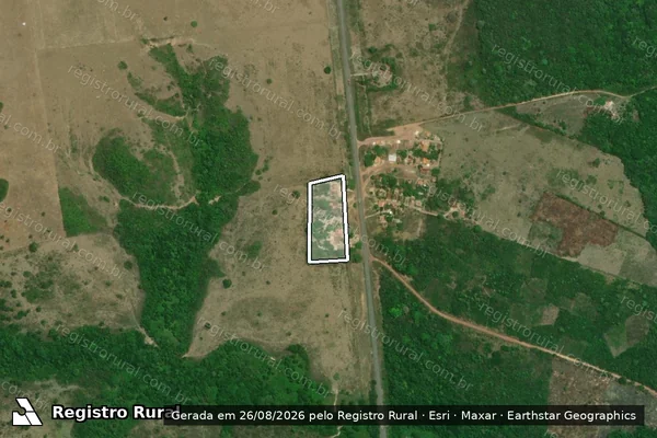 Imagem de satélite de Vila Nossa Senhora do Perpétuo Socorro - Parte 1 em Mãe do Rio - PA