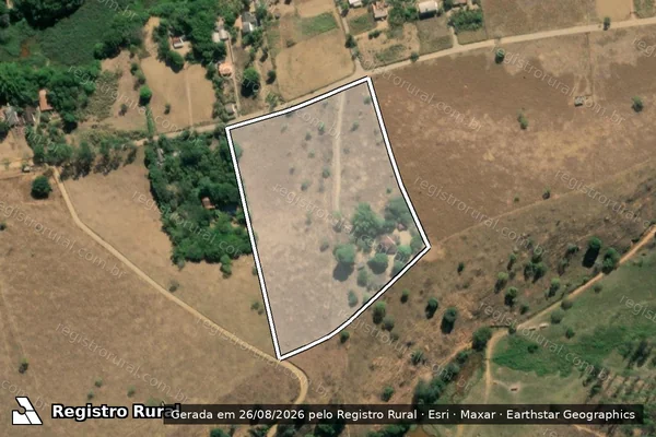 Imagem de satélite de Fazenda Boa Vista de Braúnas - PARTE 1 em Belo Oriente - MG