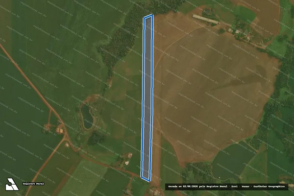 Imagem de satélite de Prppriedade de Leticia Klein - Parte 1 em Ibirubá - RS