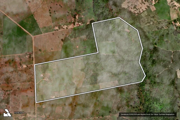 Imagem de satélite de LOTE 10 - 001 em Pintópolis - MG
