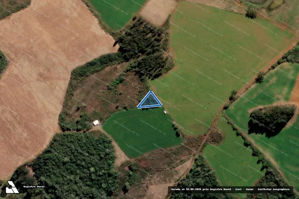 Imagem de satélite de Lote 151-P.A. BUTIÁ VERDE - GLEBA C em Fraiburgo - SC