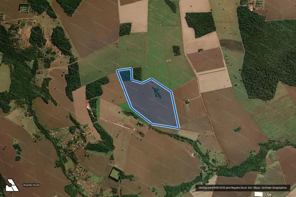 Imagem de satélite de FAZENDA BOA VISTA - VARGINHA E MONTE ALEGRE - Gleba 7 em Rio Verde - GO