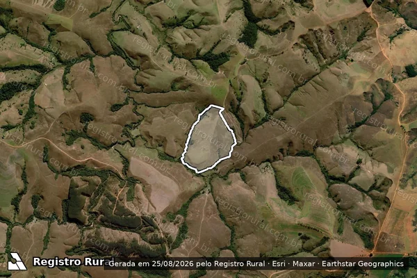 Imagem de satélite de FAZENDA BARRINHA - Gleba A em São Roque de Minas - MG