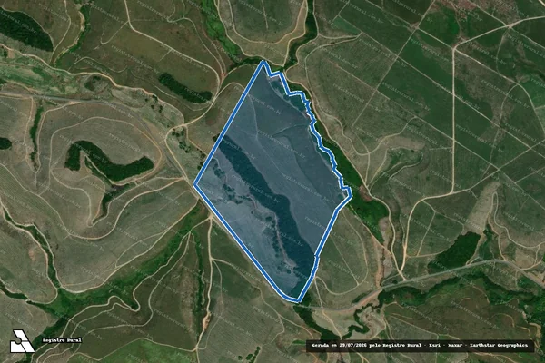 Imagem de satélite de ENGENHO CORONHA / Parte 1 - PARCELA 04 em São Luís do Quitunde - AL