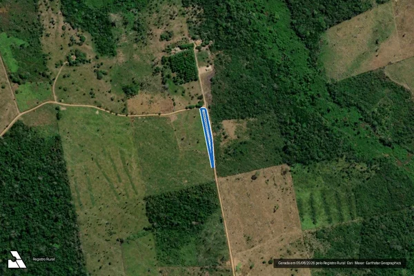 Imagem de satélite de PA. MURAJUBA LOTE 62 - Parte 2 em Marabá - PA